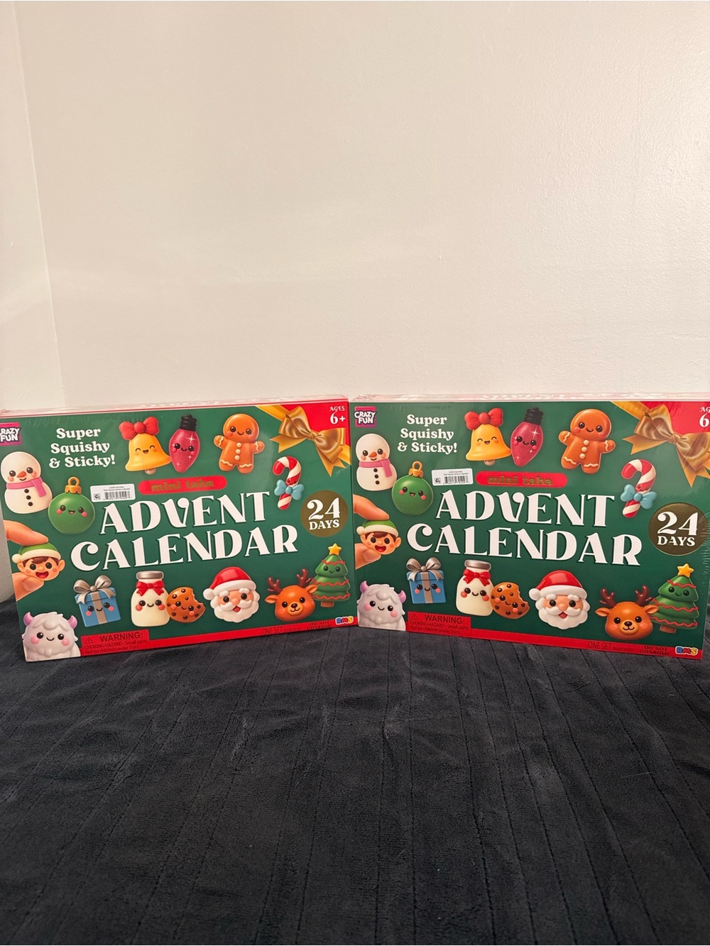Crazy Fun Advent Calendar - Green Super Squishy Christmas Countdown